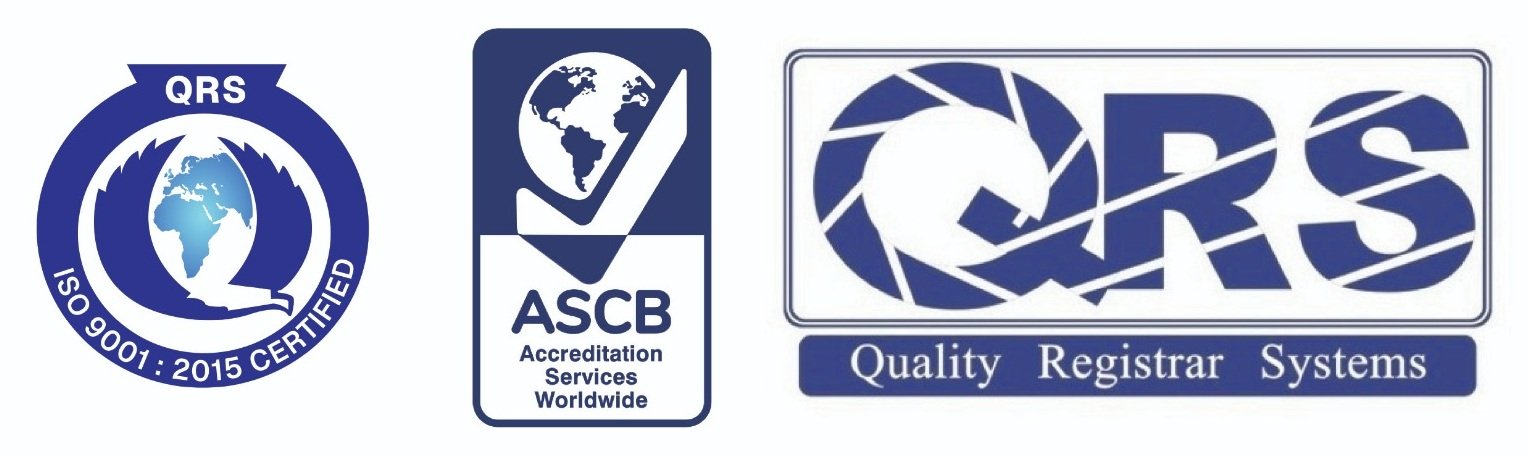ISO 9001:2015 certified quality management system