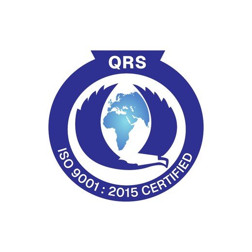 ISO 9001:2015 certified quality management system